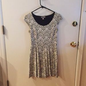 Candie’s white lace skater dress medium